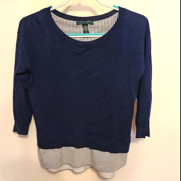 Ralph Lauren Sweater with Layered Bottom - Picture 1 of 3